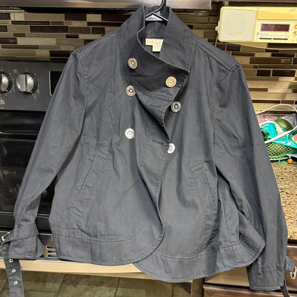 MICHAEL Michael Kors Black Utility Jacket